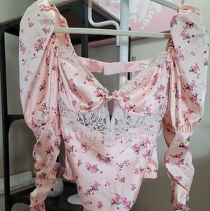 Floral bodysuit